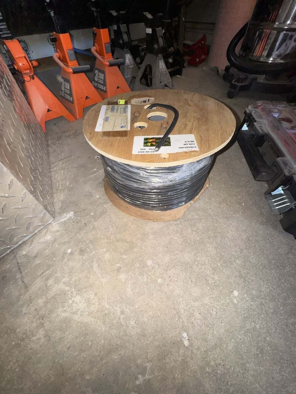 Olympic RG6/U Coaxial Cable Part 6246 R 500 Ft Black